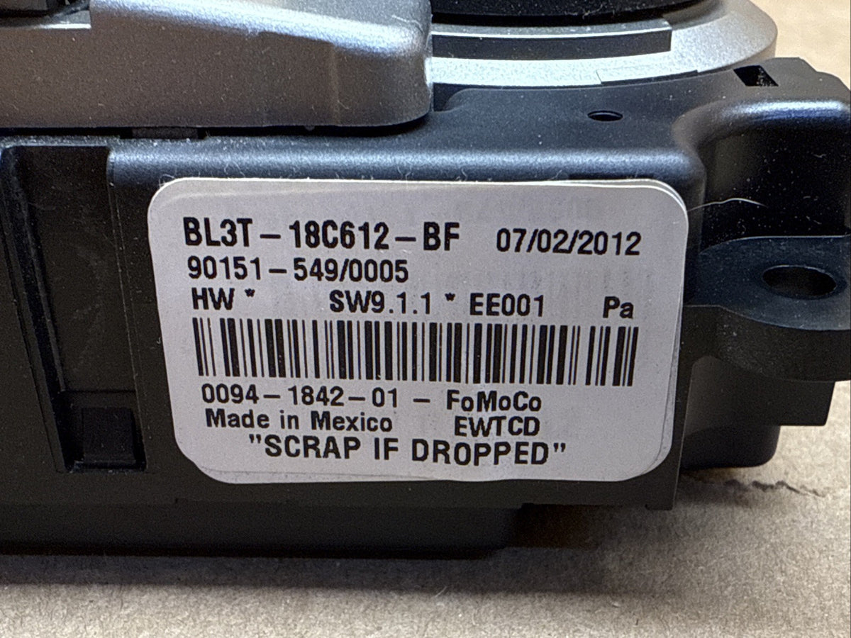 2011 2012 F150 F 150 AC Heater Temp Temperature Control Dials BL3T 18C612 BF8