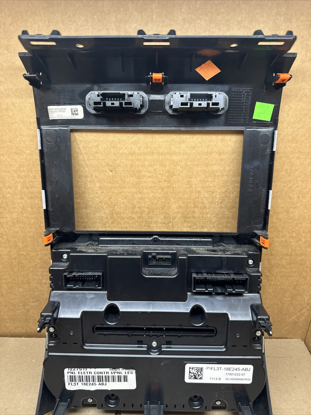 2015 2017 Ford F 150 F150 Temperature Radio Control Panel Bezel FL3T 18E245 ABJ7