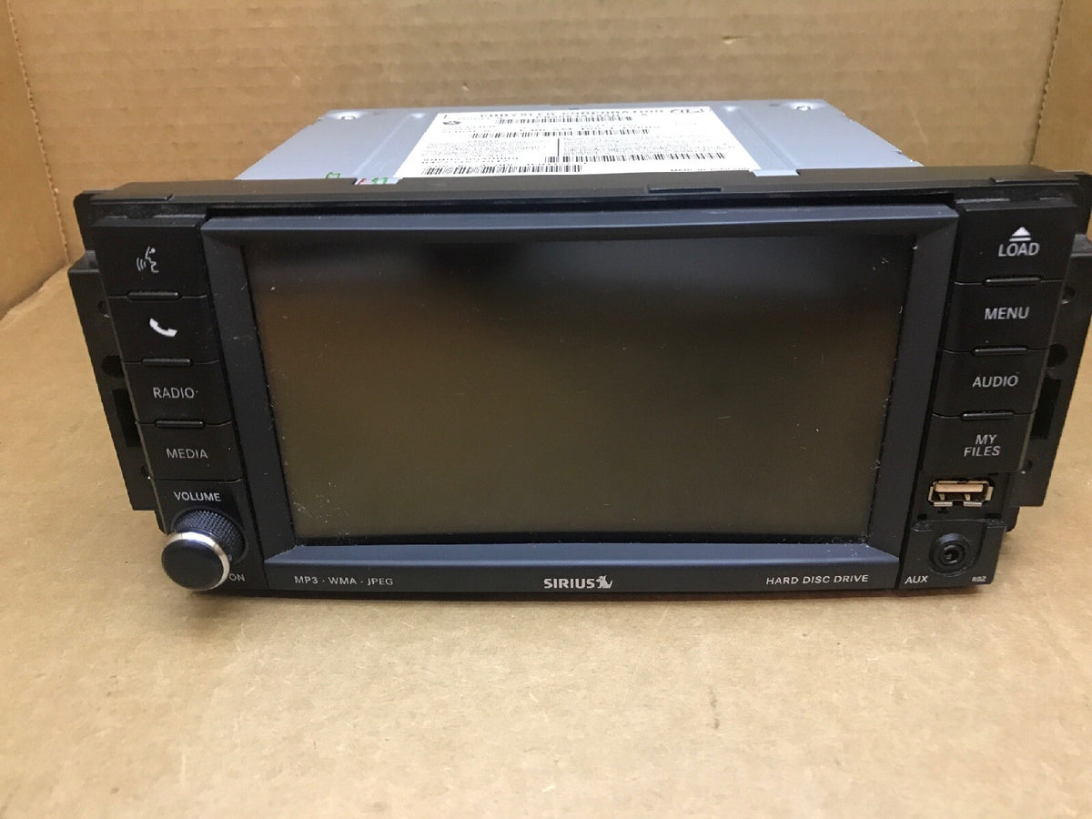 07 14 Dodge Chrysler Jeep High Speed Radio CD DVD MyGig RBZ  P05064879AH1