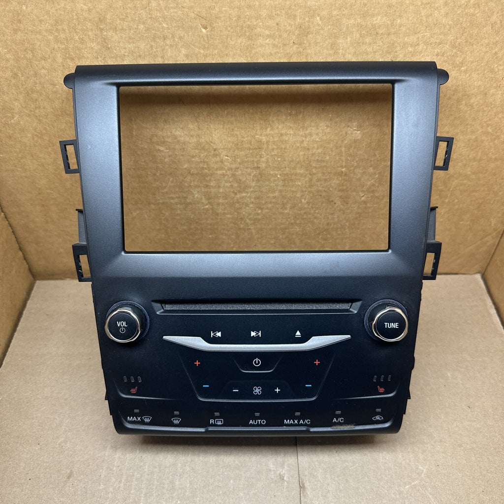 13 15 Ford Fusion Temp Temperature Climate Radio Control Bezel DS7T 18E245 SN4