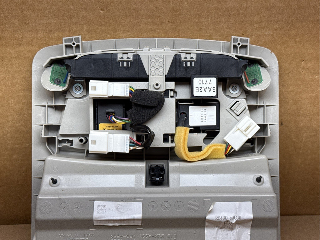 2016 2019 Nissan Murano Front Center Over Head Overhead Console Gray 26430 5AC8B5