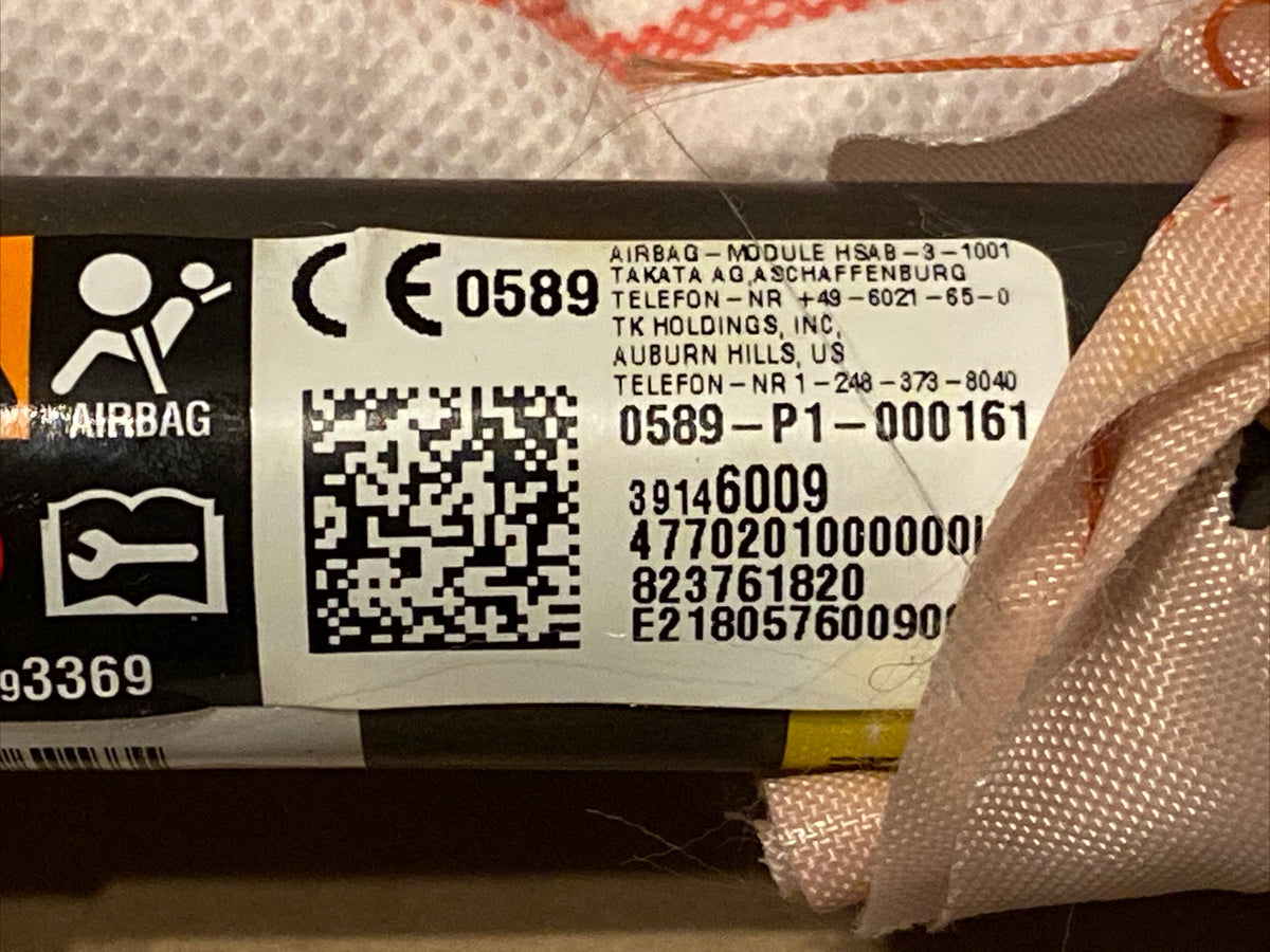 2018 2019 Cruze Hatchback Driver Passenger Upper Curtain Roof Air Bag Airbag Set5