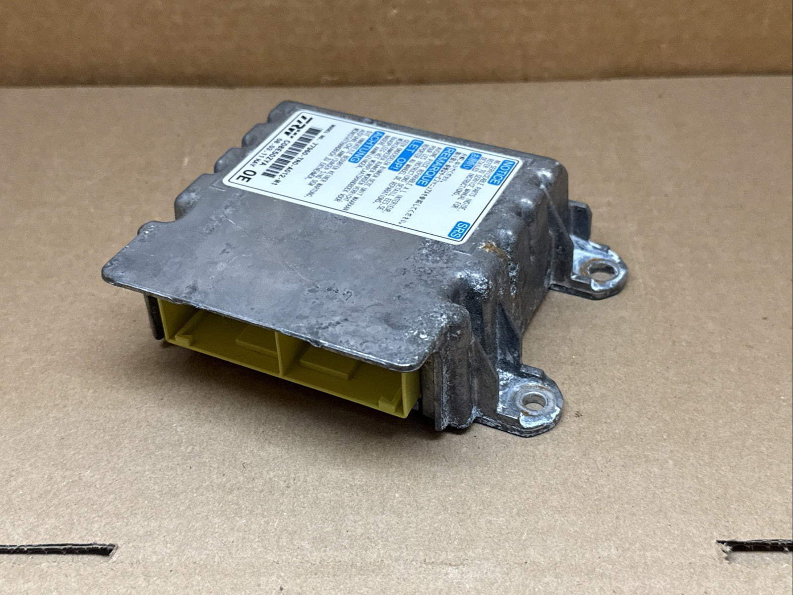 2012 Honda Civic Air Bag Airbag Computer Control Module Unit 77960 TR0 A012 M13