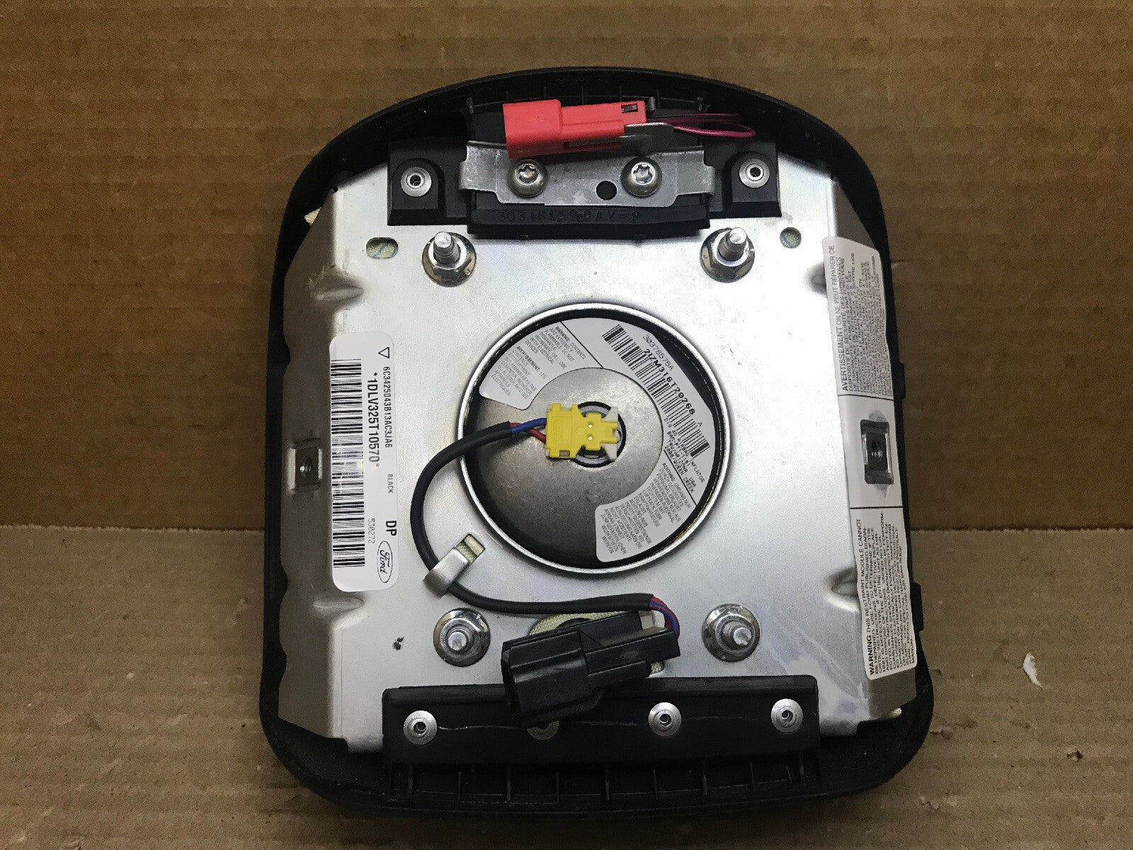 05 07 F250 F350 SUPER DUTY FRONT LEFT DRIVER SIDE STEERING WHEEL AIRBAG AIR BAG 7
