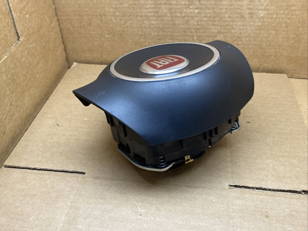 2012 2019 Fiat 500 Front Left Driver Side Steering Wheel Air Bag Airbag Black10