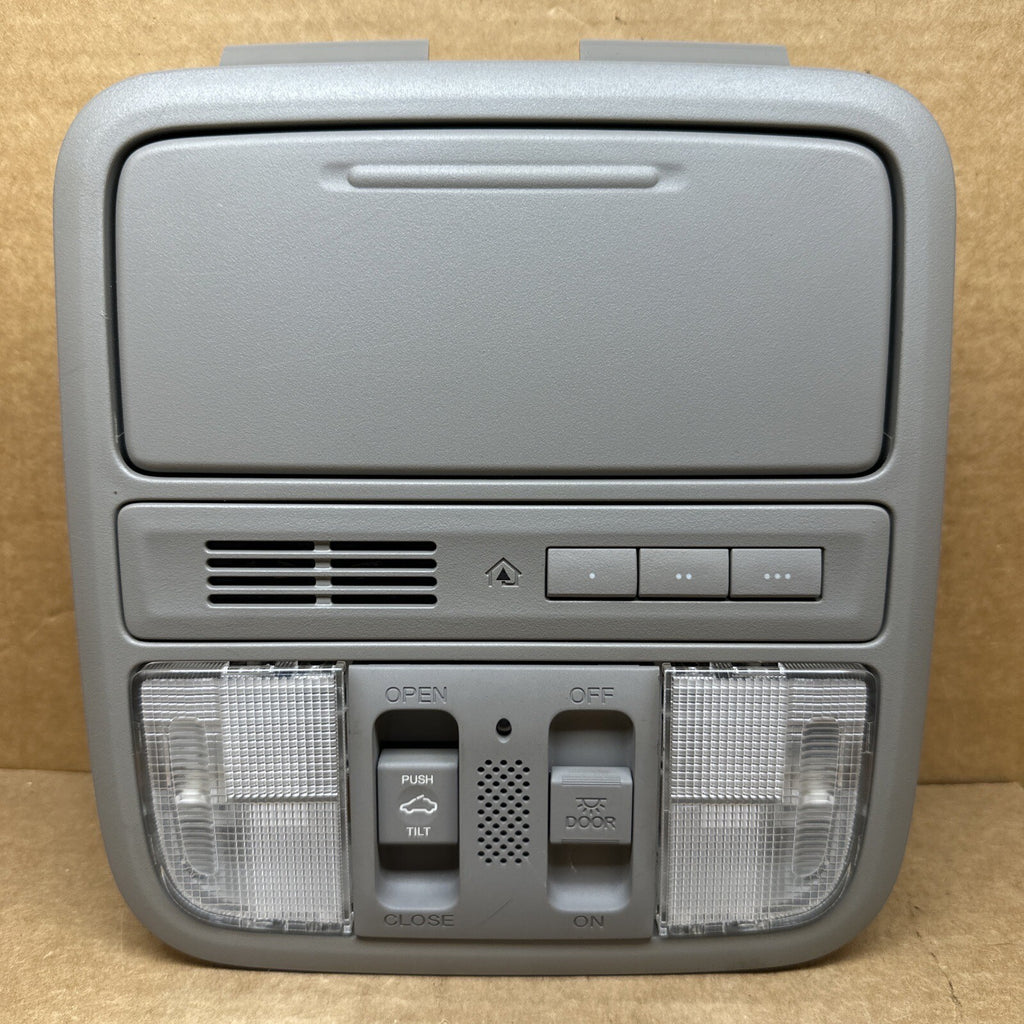 2011 2017 Honda Odyssey Light Gray Over Head Overhead Console Homelink Sunroof0