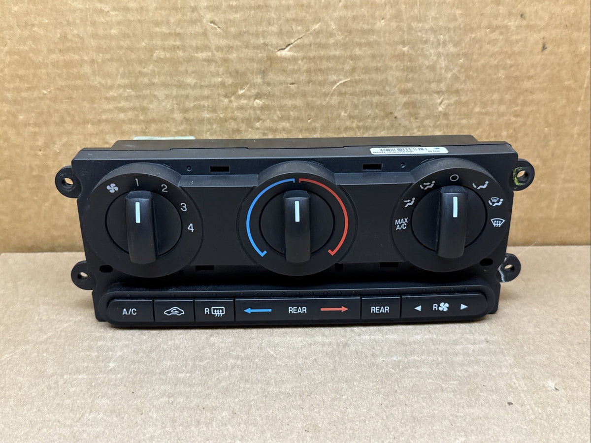07 14 Ford Expedition Temp Temperature Climate Control Manual 7L14 19980 BE3
