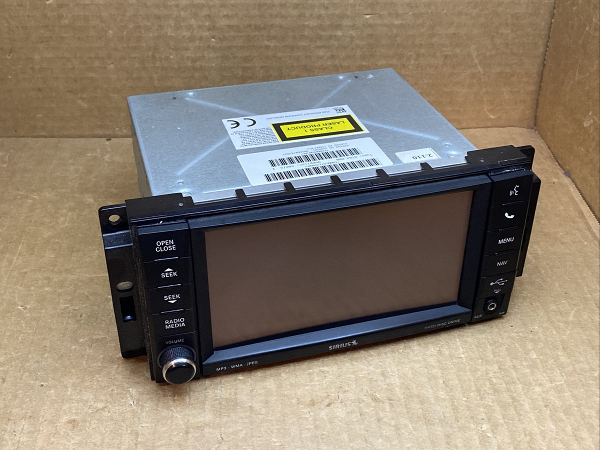 Jeep Dodge Chrysler Touchscreen Radio RHR P68092001AC 68092001AC5