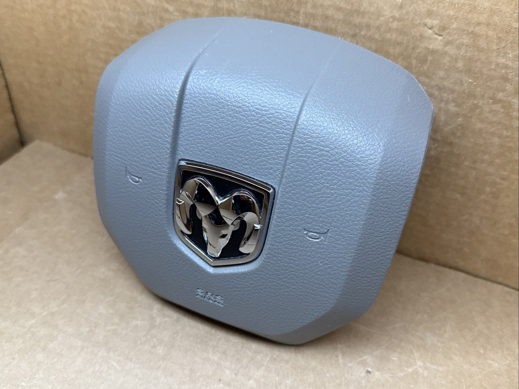 2013 2017 Ram Truck Front Left Driver Side Steering Wheel Air Bag Airbag Gray3