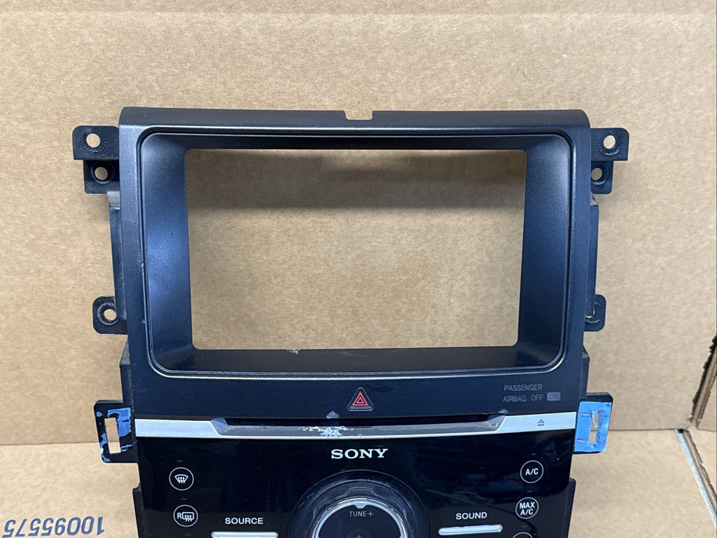 2011 2014 Ford Edge Sony Radio Face Bezel Climate Control Panel BT4T 18A802 CL1