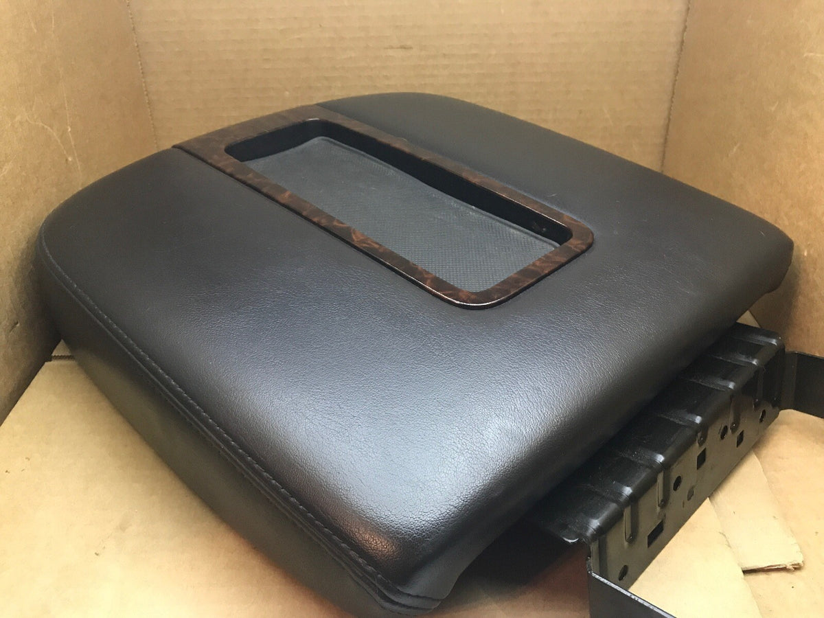 BLACK 07 14 TAHOE SUBURBAN SILVERADO YUKON SIERRA CENTER CONSOLE ARMREST LID TOP7