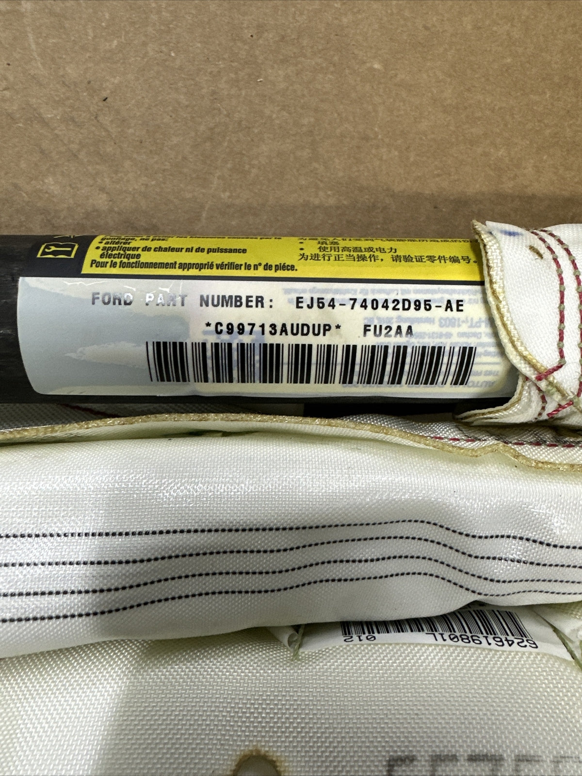 2014 2019 Ford Escape Left Right Side Roof Curtain Air Bag Airbag Set Pair4