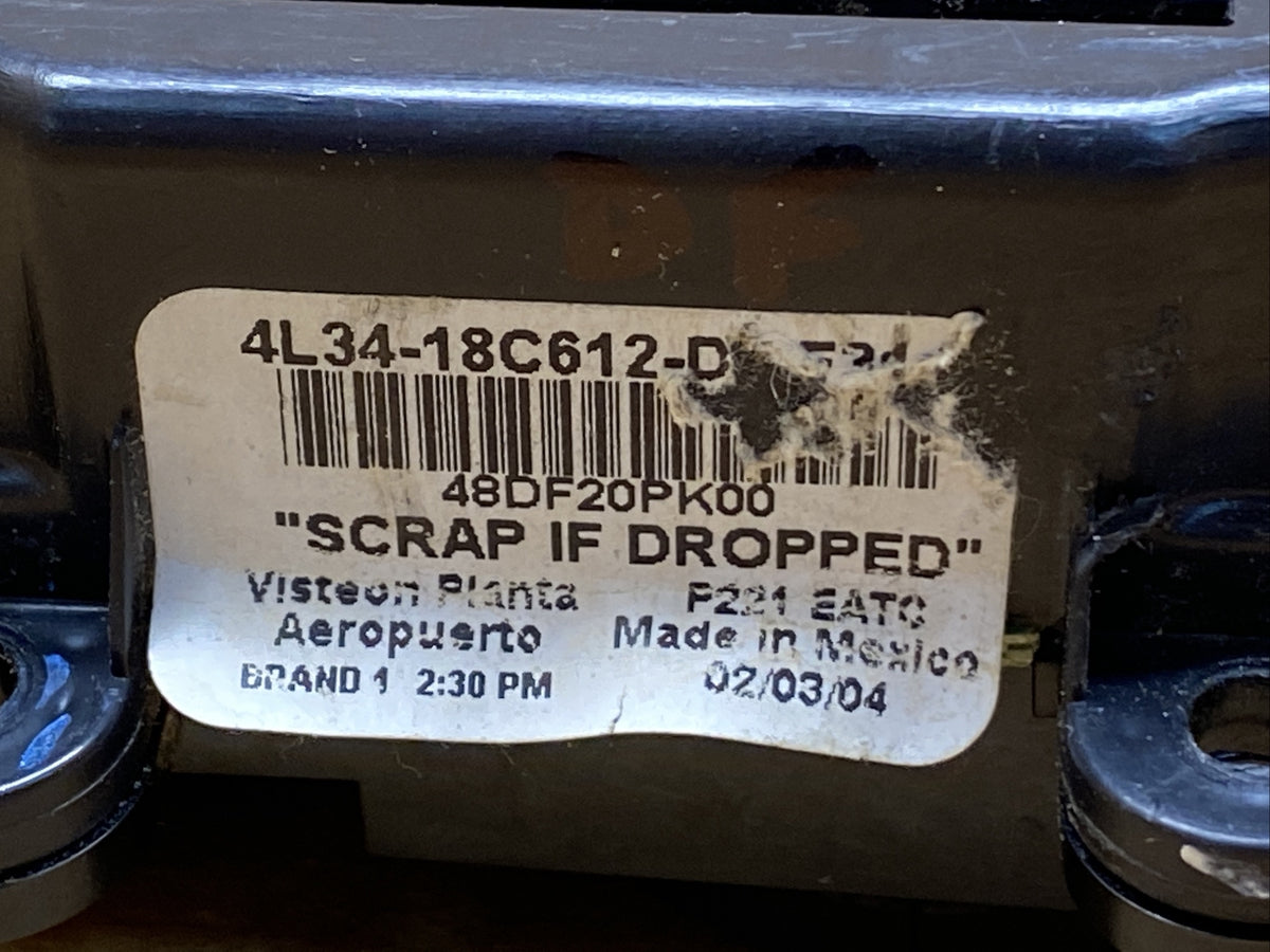04 08 F150 Temp Temperature Auto Climate Control 4L3H 18D422 DF 4L34 18C612 DF8