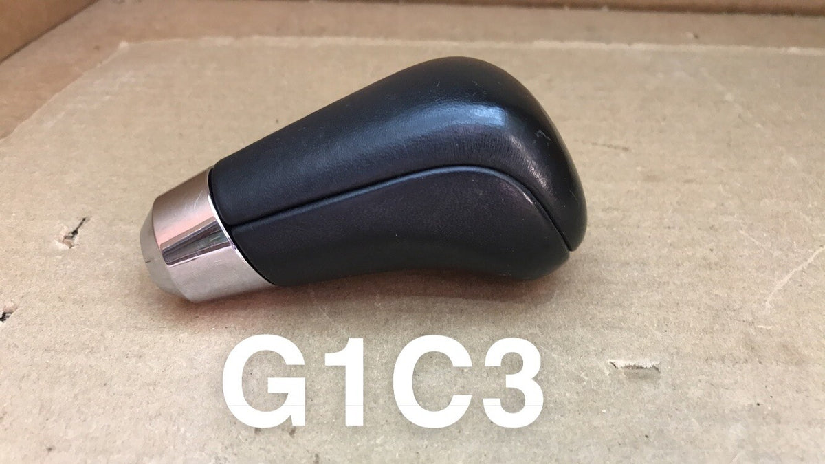 2011 DODGE DURANGO FLOOR SHIFTER KNOB OEM LEATHER BLACK0