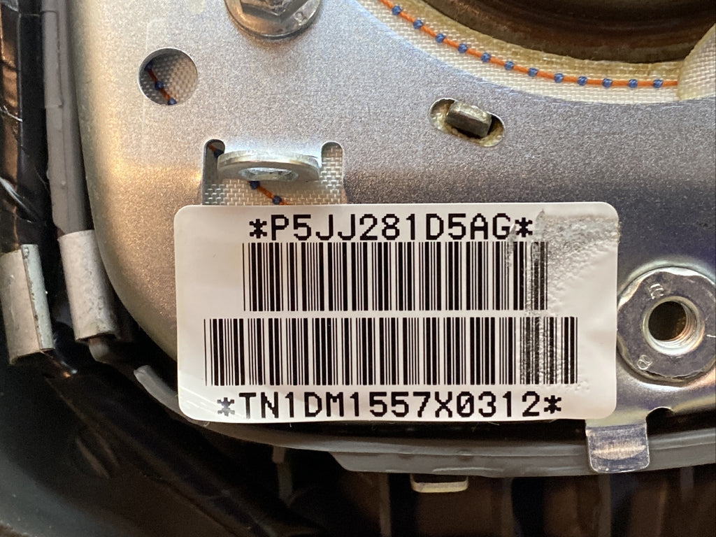 05 07 Grand Cherokee Front Left Driver Side Steering Wheel Air Bag Airbag Gray10
