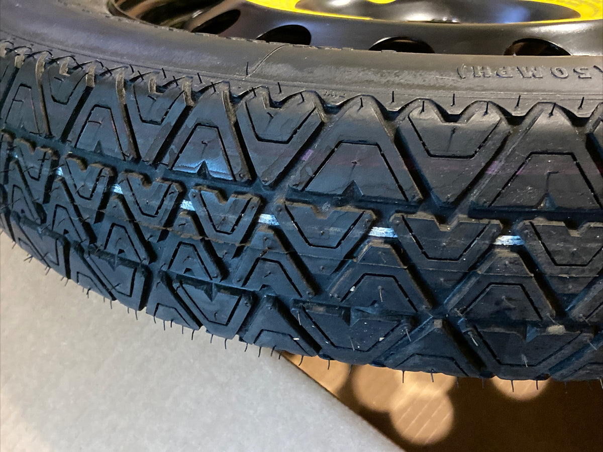 11 19 VW Volkswagen Jetta Compact Spare Tire Wheel Continental 16 In T125/90R166