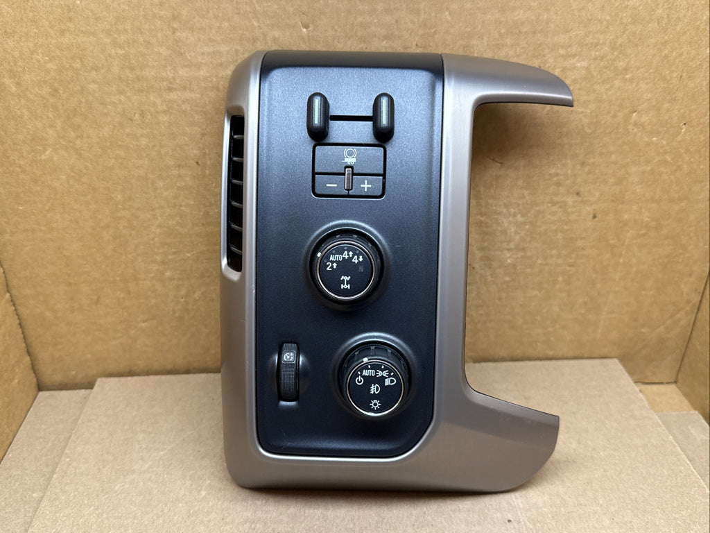 2014 2018 Chevy Silverado Dash 4x4 Gear Select Head Light Switch Trailer Brake0