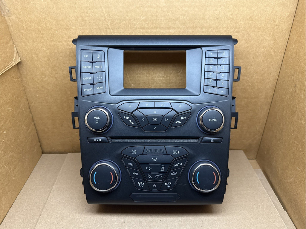 2013 2016 Fusion Temperature Climate Radio Control Bezel Panel FS7T 18E245 KD0