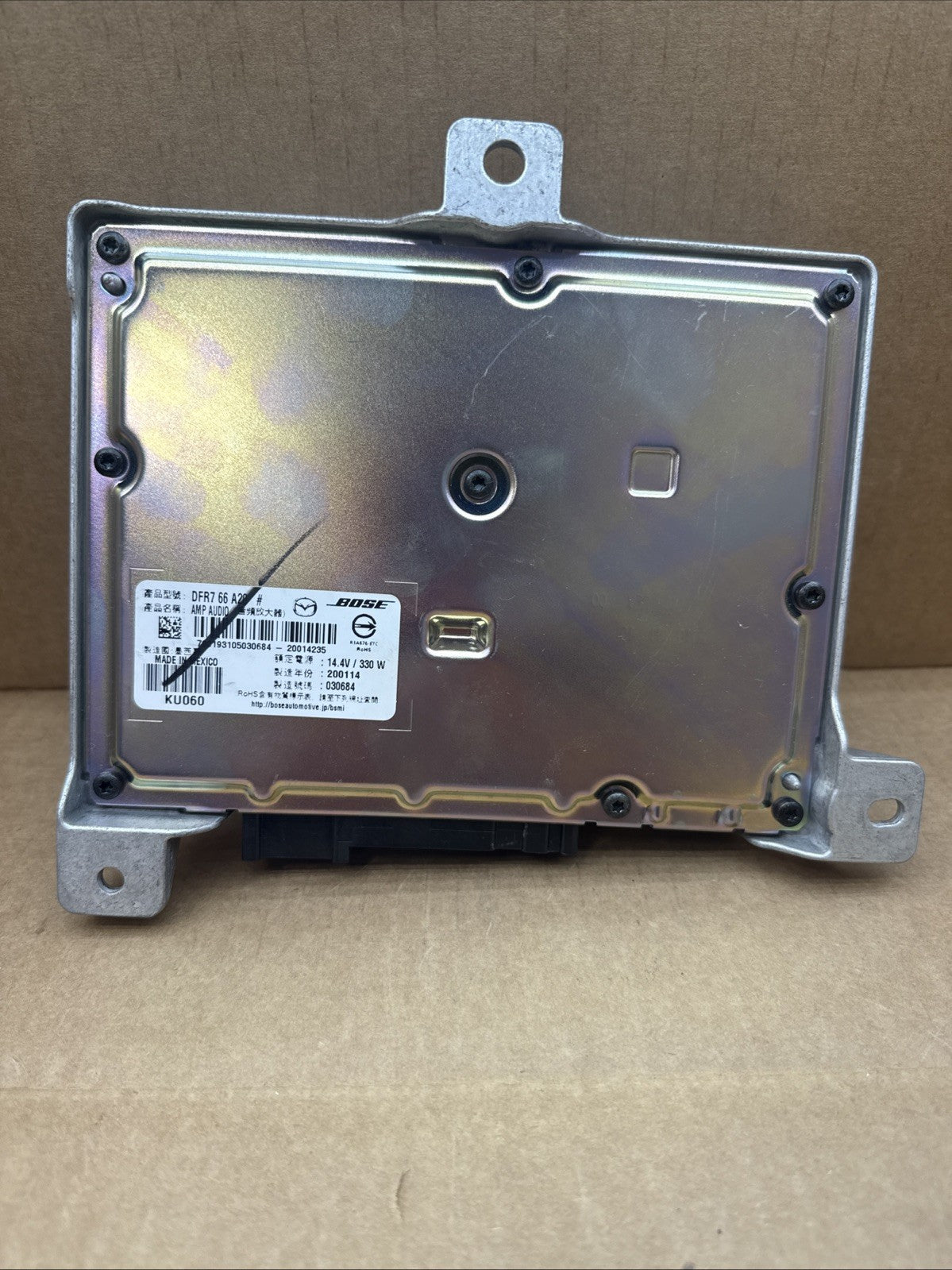2020 2025 MAZDA CX30 CX 30 AMPLIFIER AMP RADIO BOSE DFR7 66 A204