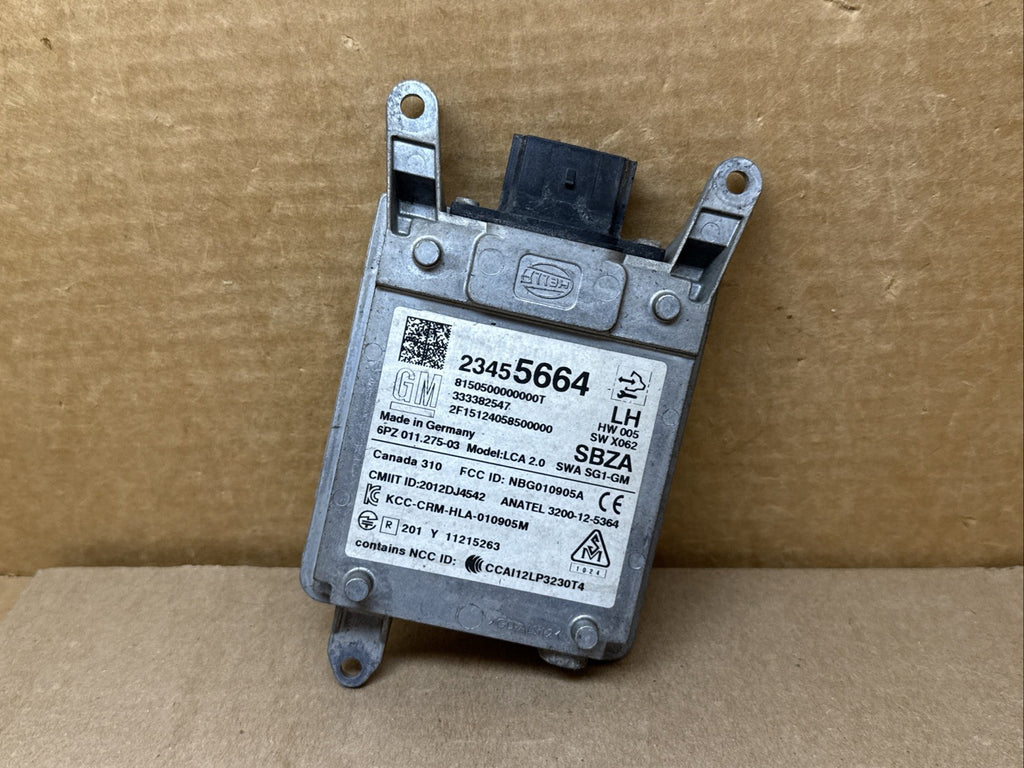15 16 Escalade Rear Driver Side Left LH Blind Spot Radar Sensor Module 234556640