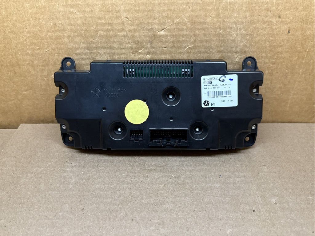 2011 2013 Dodge Durango Digital Climate Temp Temperature Heat Control 55111925AK7