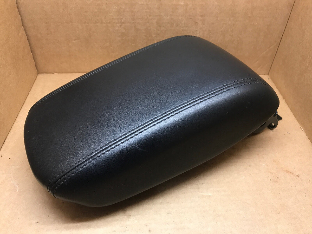 2013 2016 DODGE DART CENTER CONSOLE LID ARMREST TOP COVER BLACK LEATHER ARM REST4