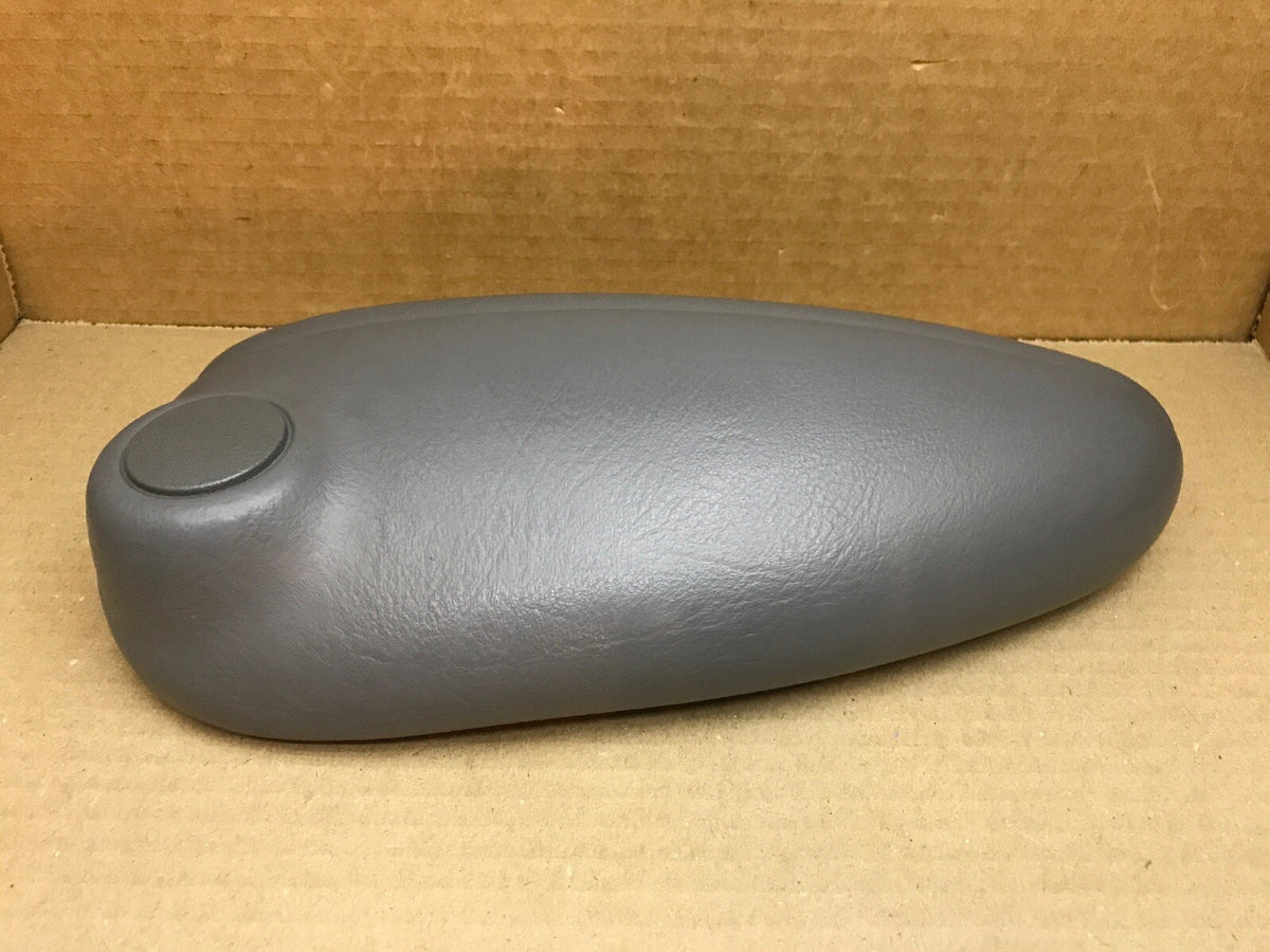 01 07 Grand Caravan Town Country Front Driver Seat Arm Rest Armrest Grey D57