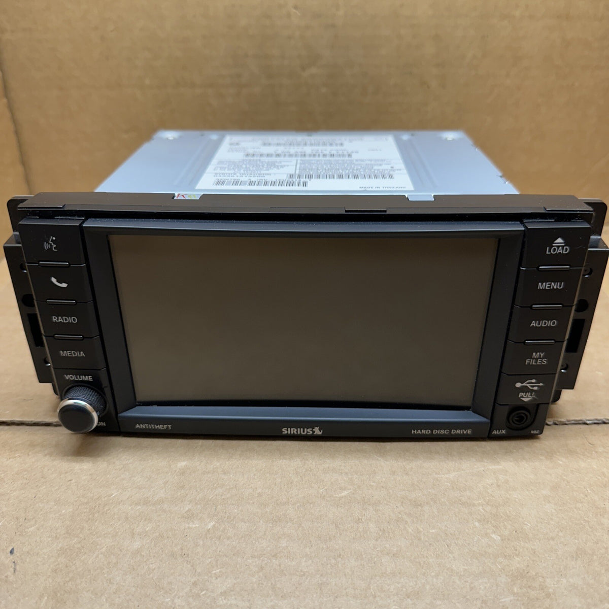 07 14 Dodge Chrysler Jeep Dash Radio Dvd MyGig RBZ P05091168AA P05091168AA0