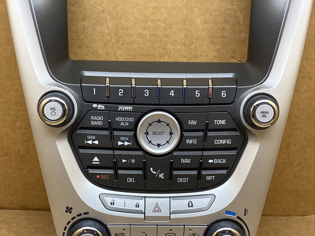 2012 Terrain Equinox Radio Bezel Climate Temp Control Panel 208780532