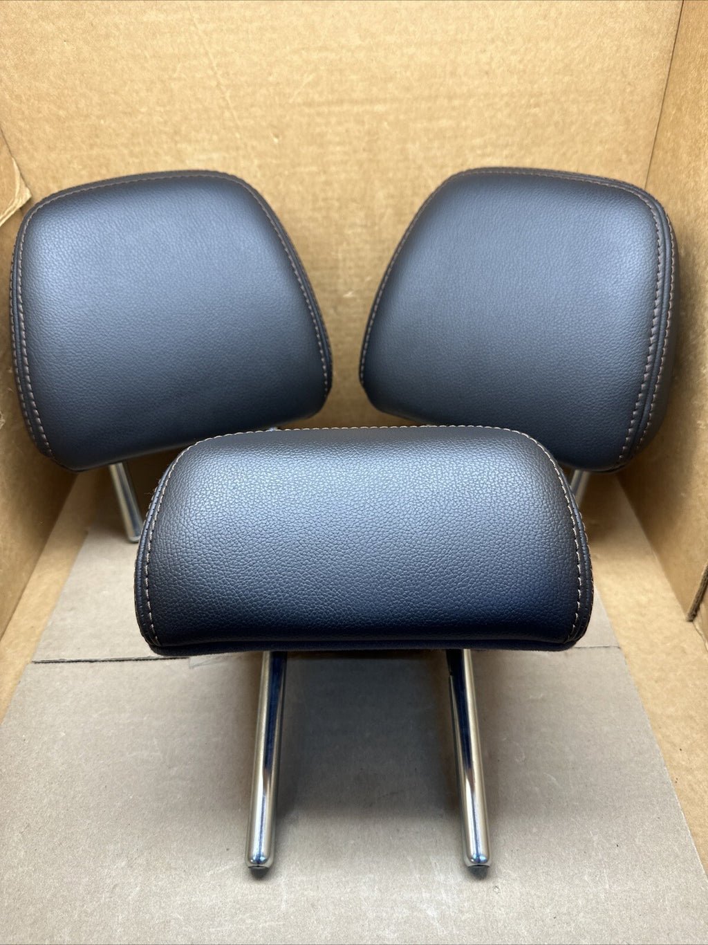 2017 2023 Mazda CX 5 CX5 Headrest 2nd Row Rear Set Black Leather0