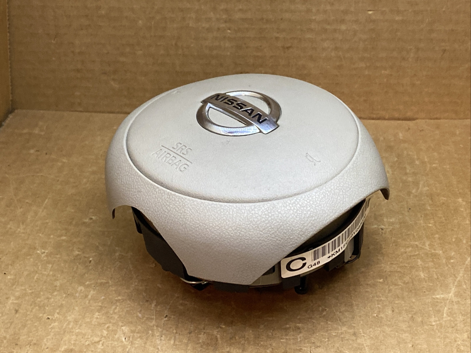 2009 2011 Nissan Cube Front Left Driver Side Steering Wheel Air Bag Airbag Gray6