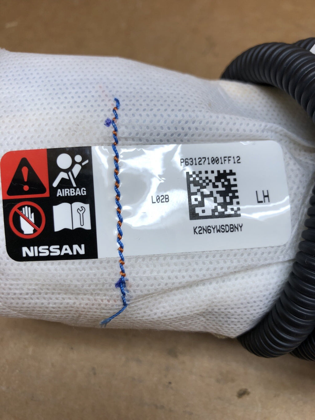 2016 2019 NISSAN VERSA FRONT LEFT SIDE DRIVER SEAT AIRBAG AIR BAG1