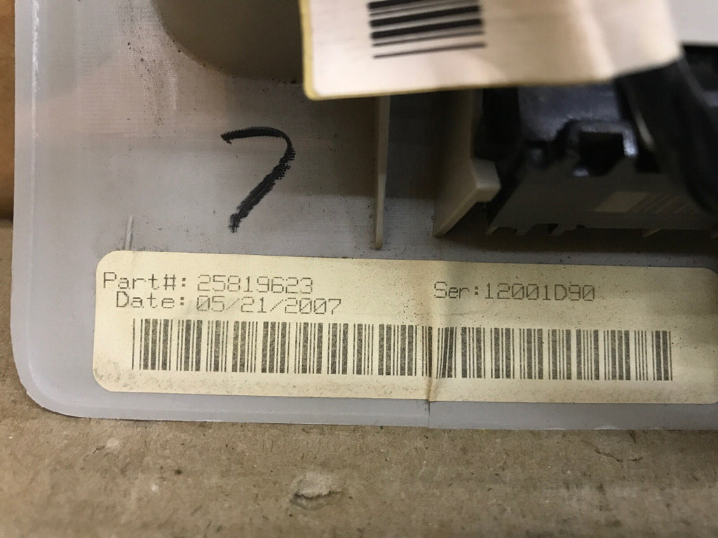 07 11 CADILLAC ESCALADE ESV OVERHEAD CONSOLE SUNROOF POWER FOLDING SEAT 258196238