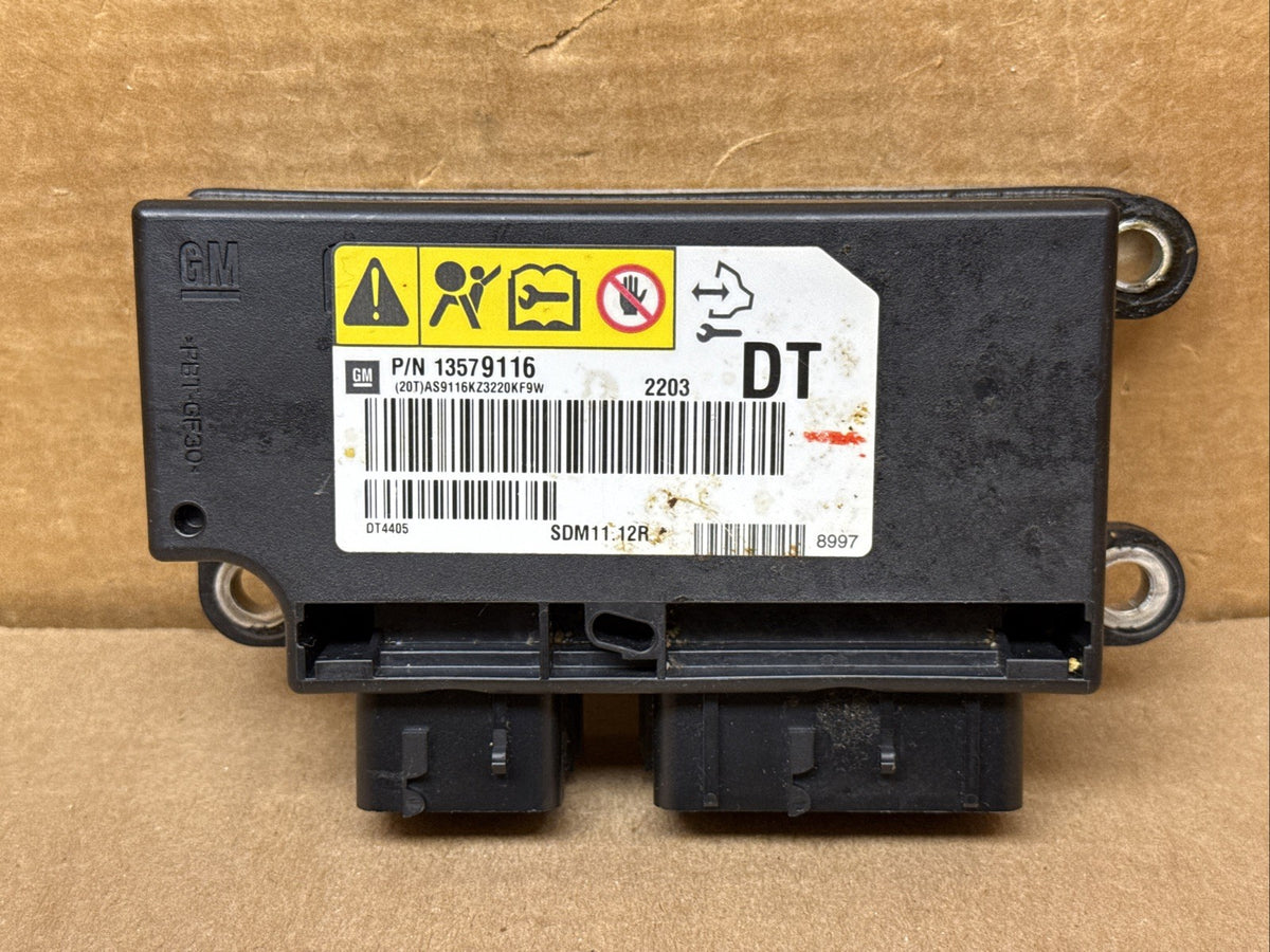 2011 2013 Chevrolet GM CadillacTrucks Airbag Safety Control Module0