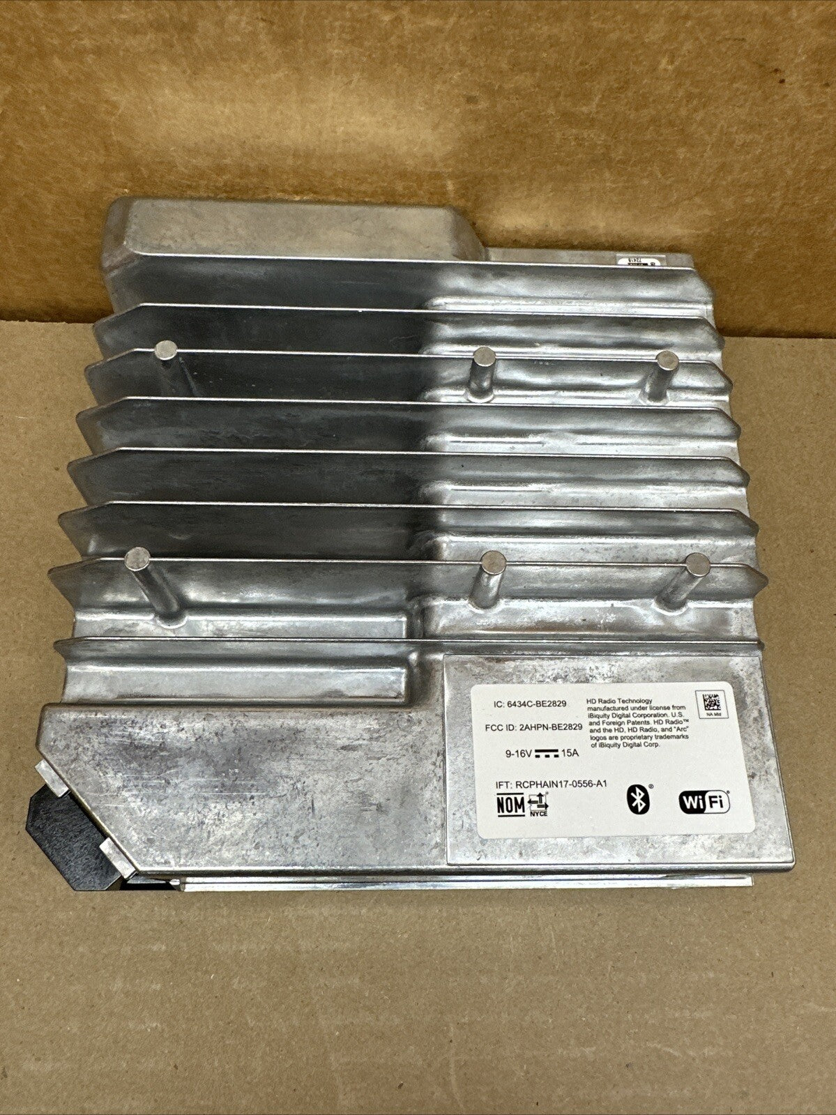 2020 CHEVROLET COLORADO radio amplifier Harman 84791525 OEM6