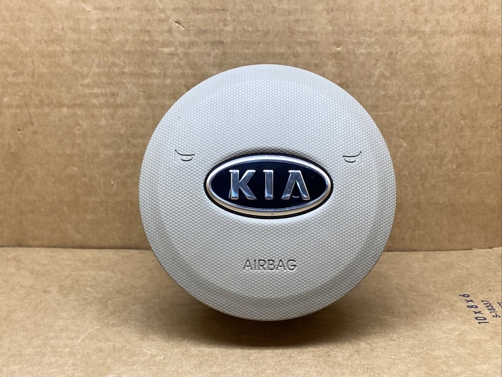 2010 2013 Kia Soul Front Left Driver Side Steering Wheel Air Bag Airbag Tan2