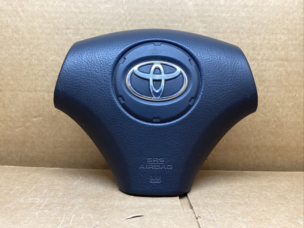 02 04 Toyota Camry SE Front Left Driver Side Steering Wheel Air Bag Airbag Black1