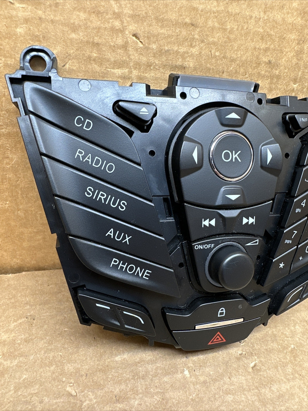 2013 Ford Escape Dash Radio Control Panel Buttons Dial CJ5T18K811BC1