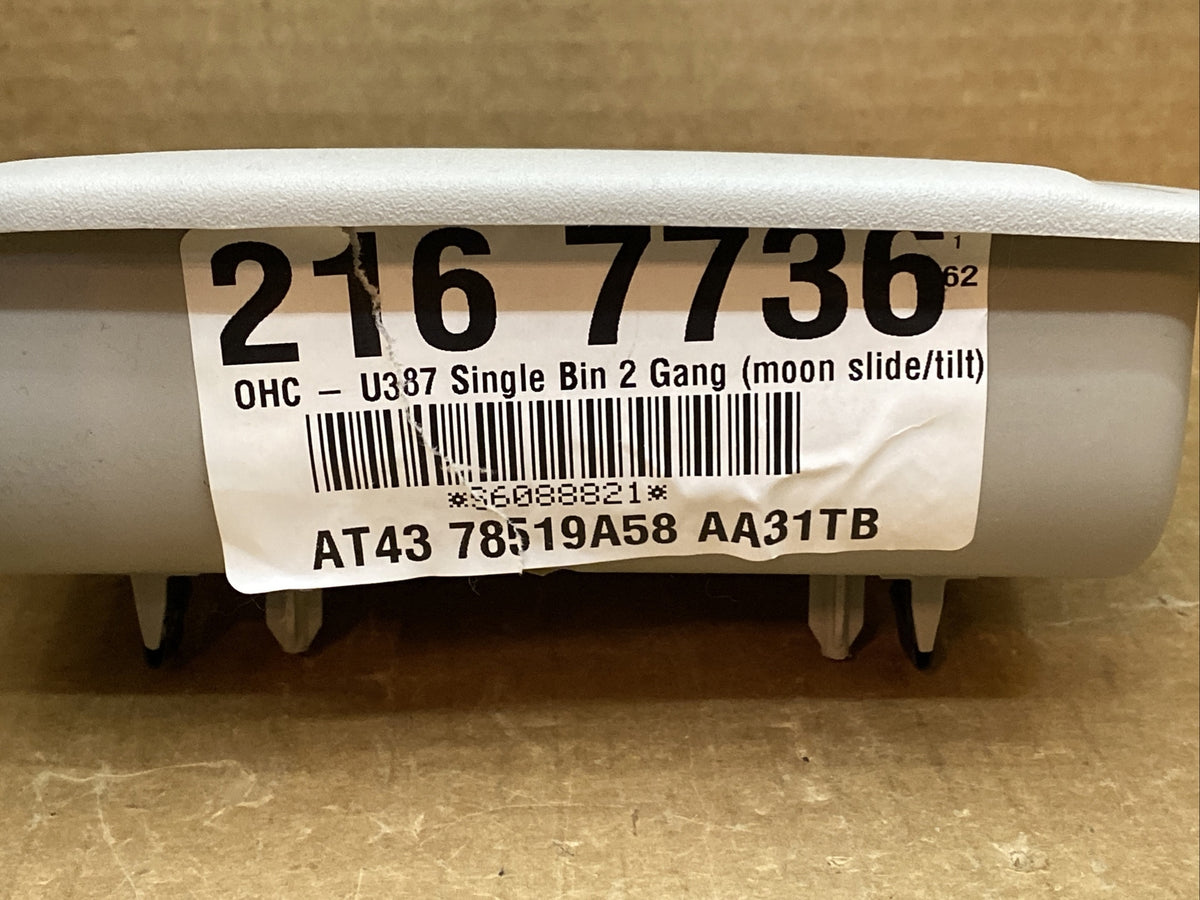 2007 2014 Ford Edge Overhead Console Storage Dome Light AT43 78519A58 AA31TB8