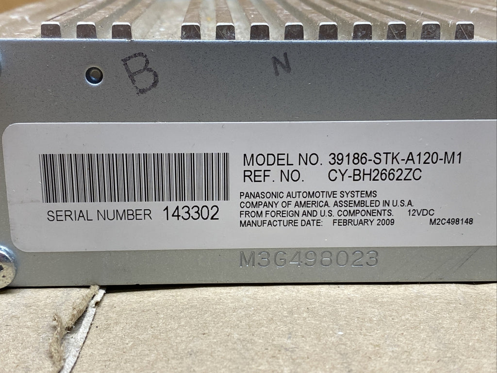 2007 2012 Acura RDX Amplifier Amp Radio Stereo OEM 39186 STK A120 M11