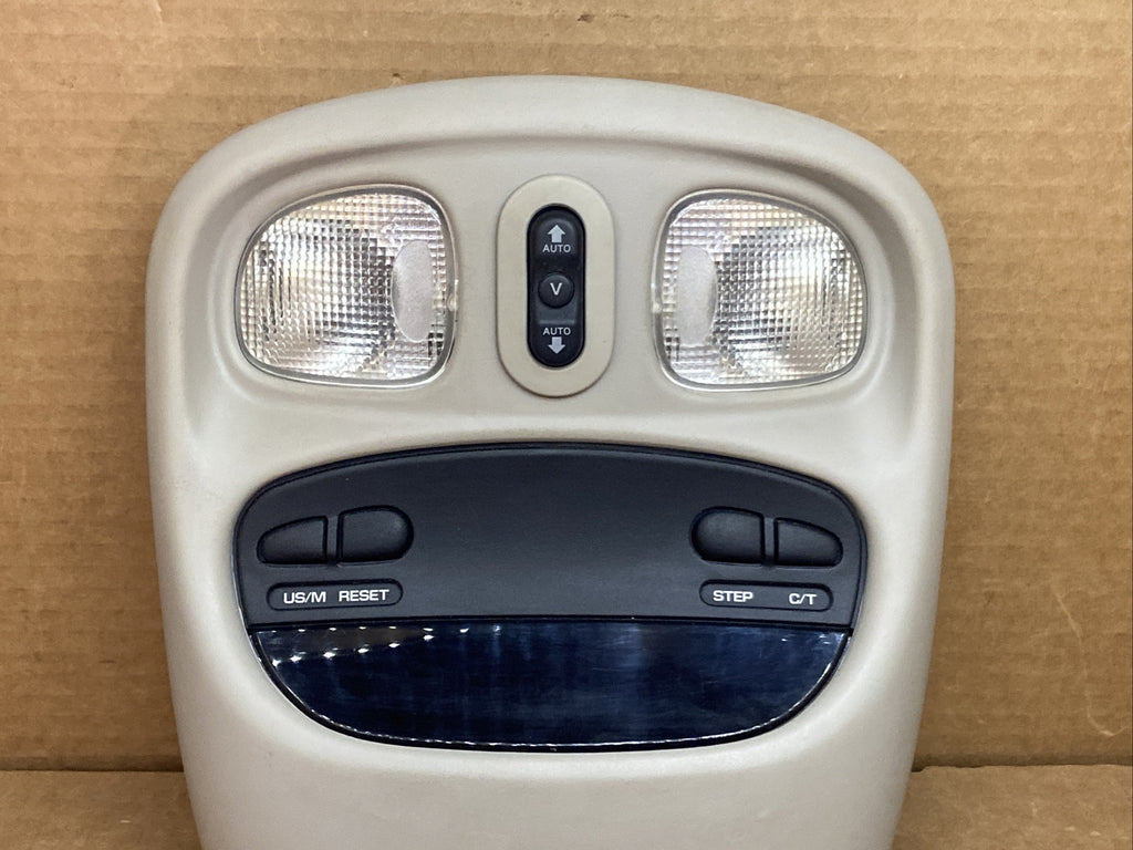 2002 2005 Dodge Ram Overhead Console Dome Map Lights Digital Display 56049706AF1