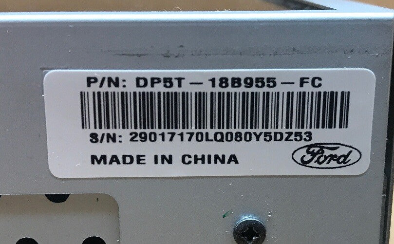 13 16 Lincoln MKZ Dash Radio Display Screen DP5T 18B955 FC5