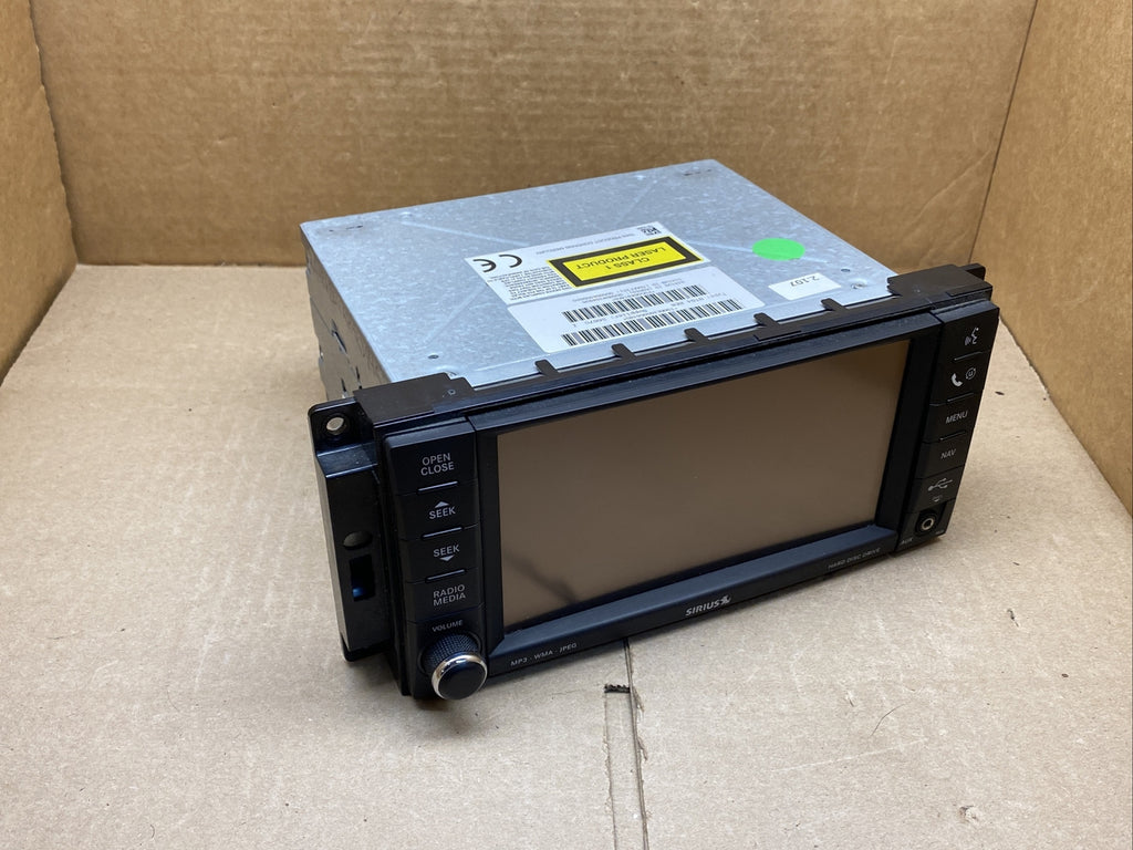 08 13 Dodge Chrysler Jeep Touch Screen Touchscreen Radio RER OEM P05064818AD6