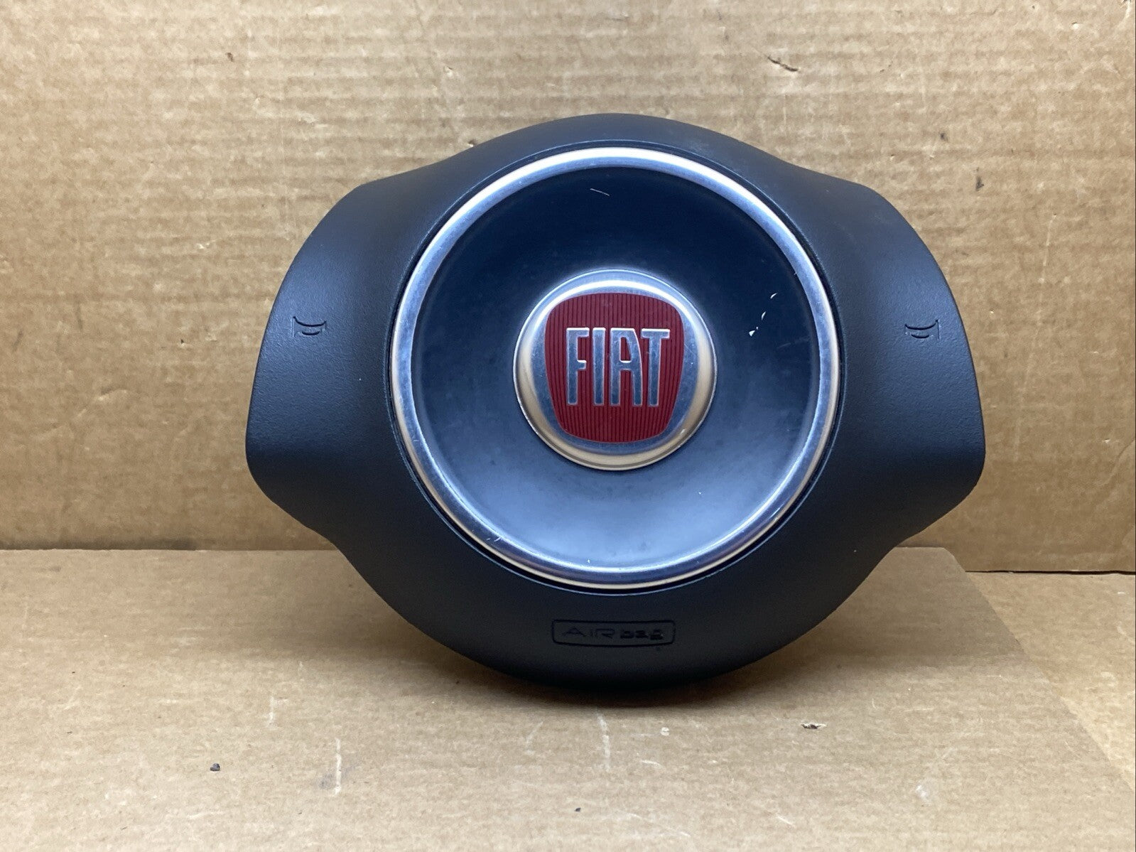 2012 2019 Fiat 500 Front Left Driver Side Steering Wheel Air Bag Airbag Black1