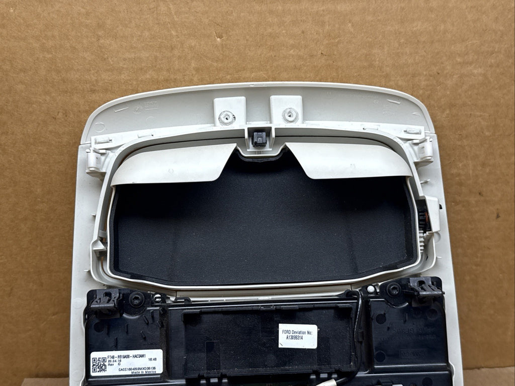 2015 2022 Ford Edge Front Over Head Overhead Console Storage Dome Light 3AM17