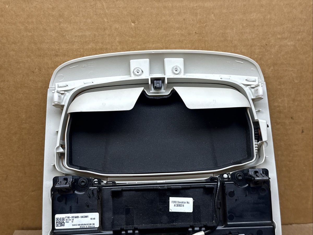 2015 2022 Ford Edge Front Over Head Overhead Console Storage Dome Light 3AM17