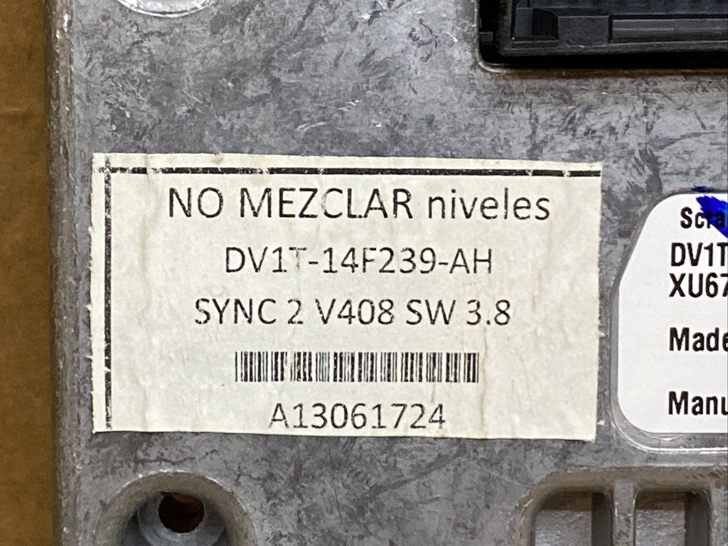 2016 Ford Transit Sync2 APIM Module EA5T 14D212 DA DV1T 14F239 AH2