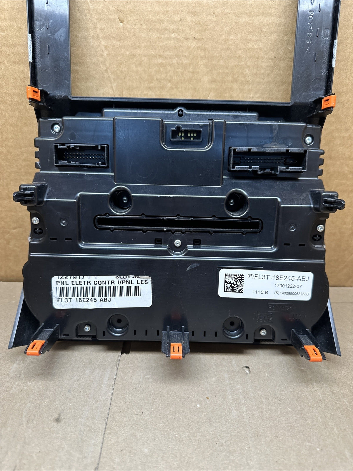 2015 2017 Ford F 150 F150 Temperature Radio Control Panel Bezel FL3T 18E245 ABJ5