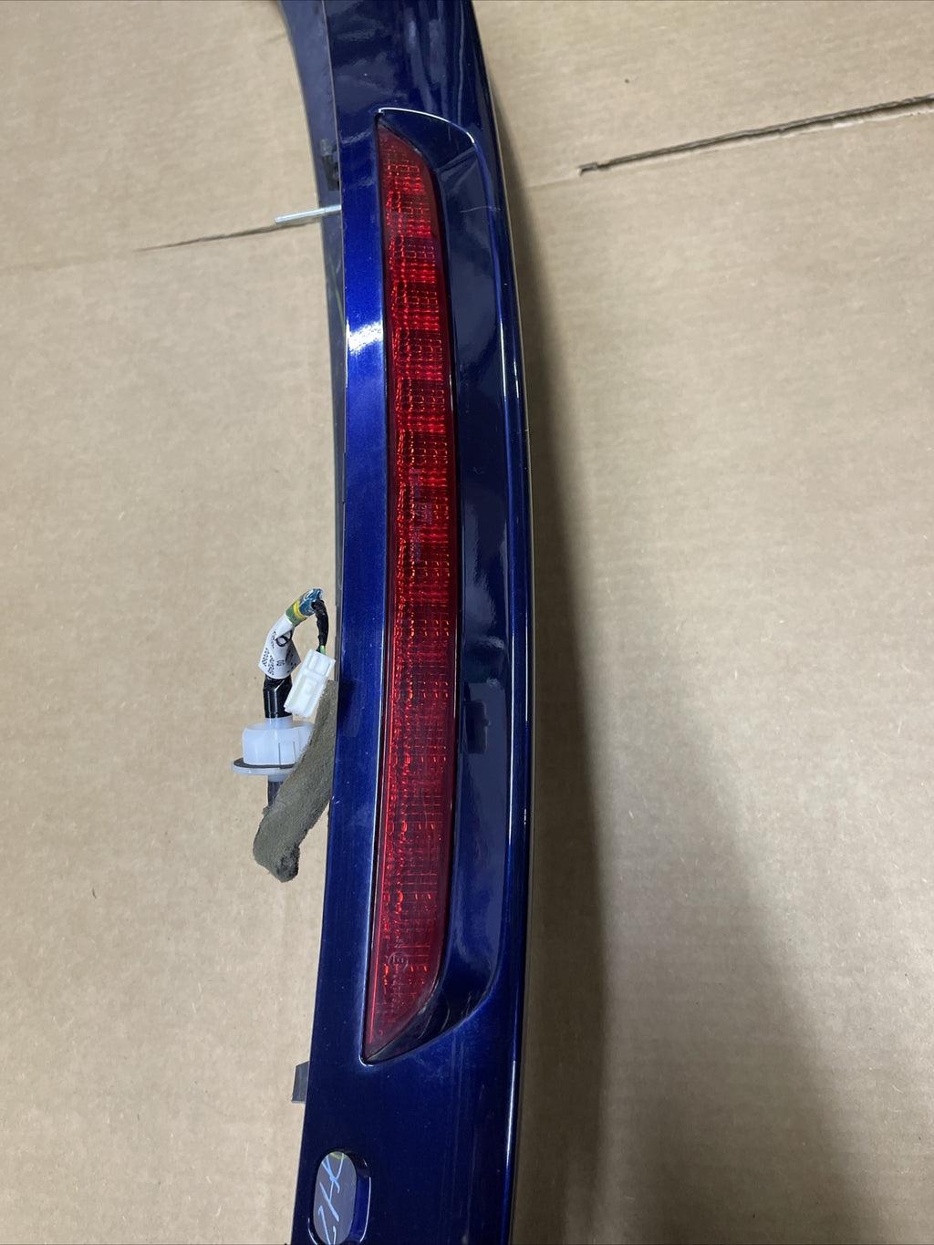 2007 2015 MAZDA CX 9 CX9 REAR LIFT GATE SPOILER 3RD THIRD BRAKE Blue PAINT 35J8