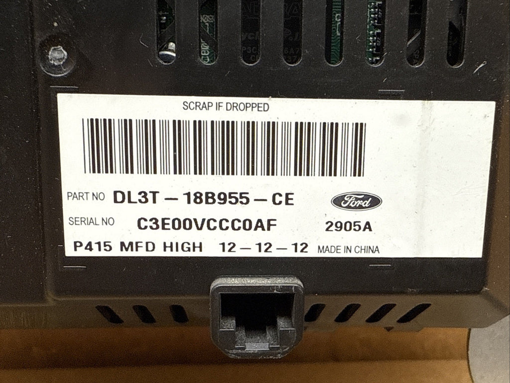 2011 2014 Ford F150 OEM 4" Sync Dash Radio Info Display Screen DL3T 18B955 CE9